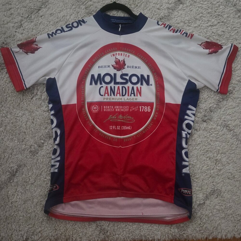 Molson Canadian Cycling Jersey Men's XL